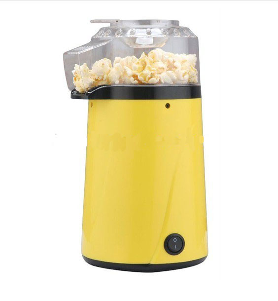 electric fat-free hot air popcorn maker machine