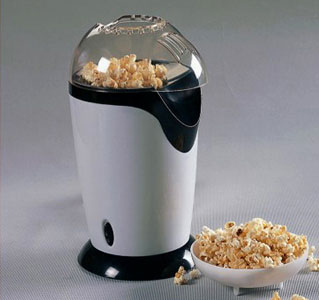 electric pretty hot air popcorn maker