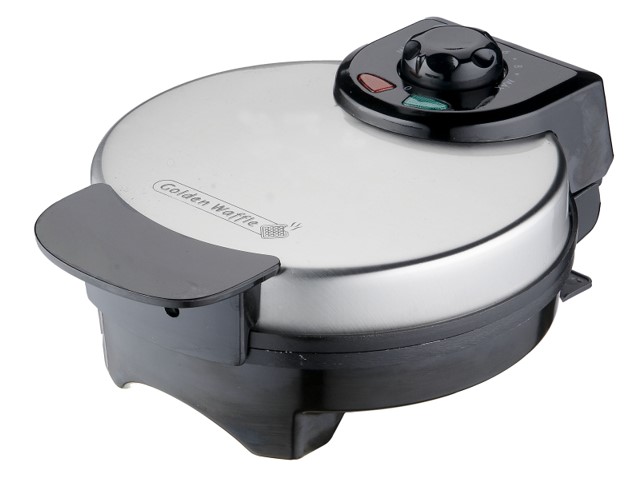 electric waffle iron maker with stainless steel body