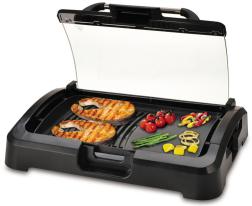electric detachable press grill withh glass lid